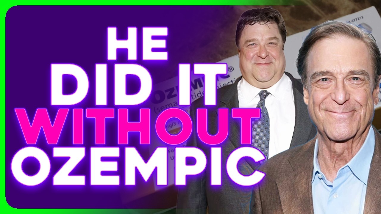 John Goodman Shares Weight Loss Secret (IT'S NOT OZEMPIC)