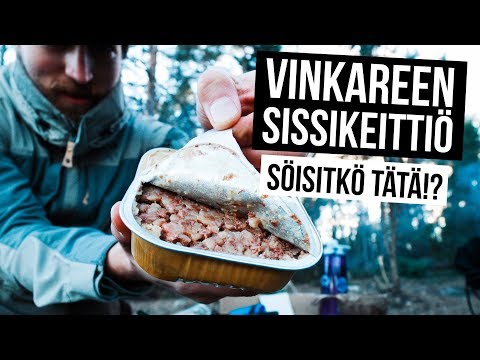 Venäläistä sissiruokaa! - Nuuksiossa