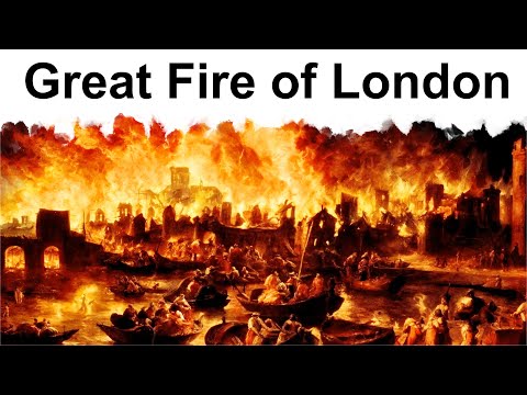 History of the Great Fire of London, September 1666