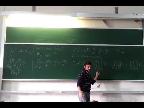 Prof. Marco Mazzeo (Fisica 2) - Lezione 18: Gradiente, Divergenza, Rotore, Teoremi di Gauss e Stokes