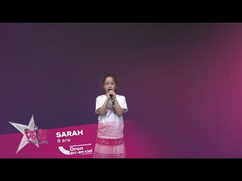 Sarah 8 ans - Swiss Voice Tour 2023, Centre Commercial Oron Arc-En-Ciel