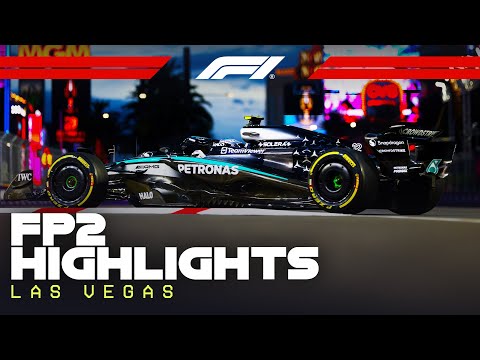 FP2 Highlights | 2025 Las Vegas Grand Prix