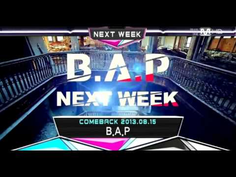 [720p HD] 130808 B.A.P 비에이피 Comeback Next Week @ M!Countdown 2013.08.15
