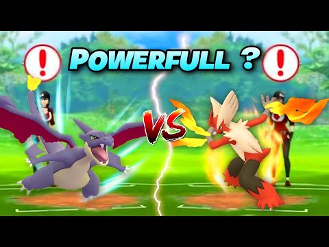 👍 Old is gold ! Mega blaziken v/s Mega Charizard Y Blast battle pokemon go.