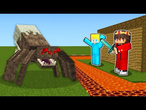 MUTANTEN SPINNE VS SICHERSTES HAUS! - Minecraft