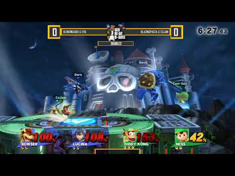 Ultra WBB #147 | Blindwizard & eviL vs BlazingPasta & CoJam - Doubles - Super Smash Bros. for Wii U