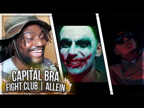 REACTION TO CAPITAL BRA - ALLEIN & FIGHT CLUB | FT. SAMRA & AK AusserKontrolle | GERMAN RAP 🔥🔥