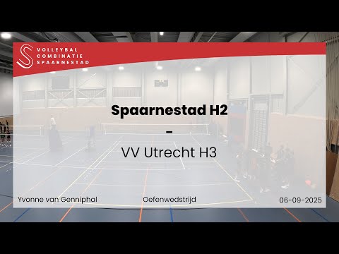 06 Sep 25 - Spaarnestad H2 vs vv Utrecht H3