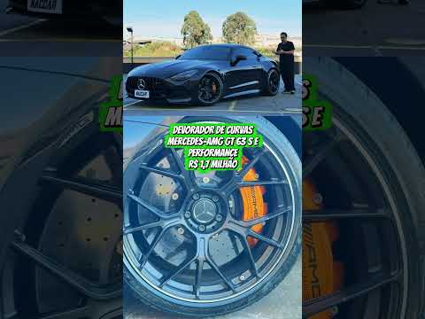 DEVORADOR DE CURVAS! A tecnologia que faz o Mercedes-AMG GT 63 S andar nos trilhos! 😱🏎️