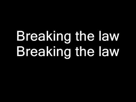 Judas Priest-Breaking the Law (Lyrics)