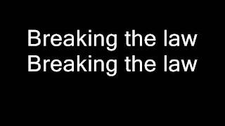 Judas Priest-Breaking the Law (Lyrics)