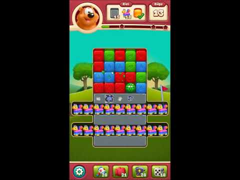 Toon Blast Level 2103 - NO BOOSTERS 🐻🐺🐱 | SKILLGAMING ✔️