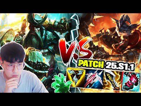 TOP GYULASS Gangplank Vs Rumble Top -  Patch 25.S1.1