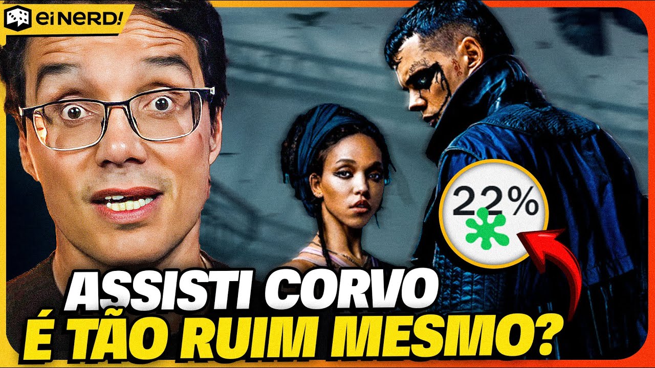 TÃO RUIM ASSIM? ASSISTI O CORVO! VEJA O QUE EU ACHEI [SINCERÃO]