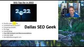 Dallas SEO Geek - Video - 3