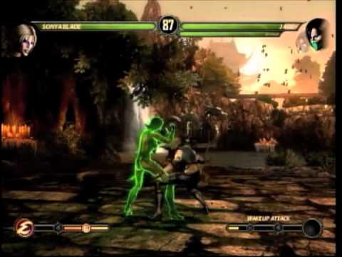 Mortal Kombat: Sonya Blade Story mode Fight!
