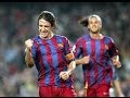 Carles Puyol's 18 goals for FC Barcelona