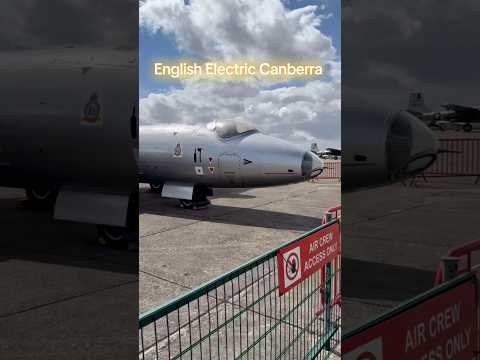 English Electric Canberra #militaryaviation #aviationhistory #squadron #raf #fighterplane #shorts