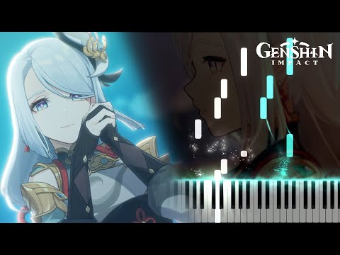 ｢Days Free of Anguish｣ - Shenhe Teaser OST Piano Cover [Sheet Music]