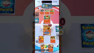 【熱戦】リザードンex ＶＳ 低予算エンニュート＆カツラデッキ　【ポケポケ】