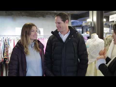 Julia Mancuso and her husband dress up for Valentine's Day