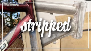 Wow. Stripping Bicycle Frame Paint is annoying now. |Trasher Motivator EP 2|