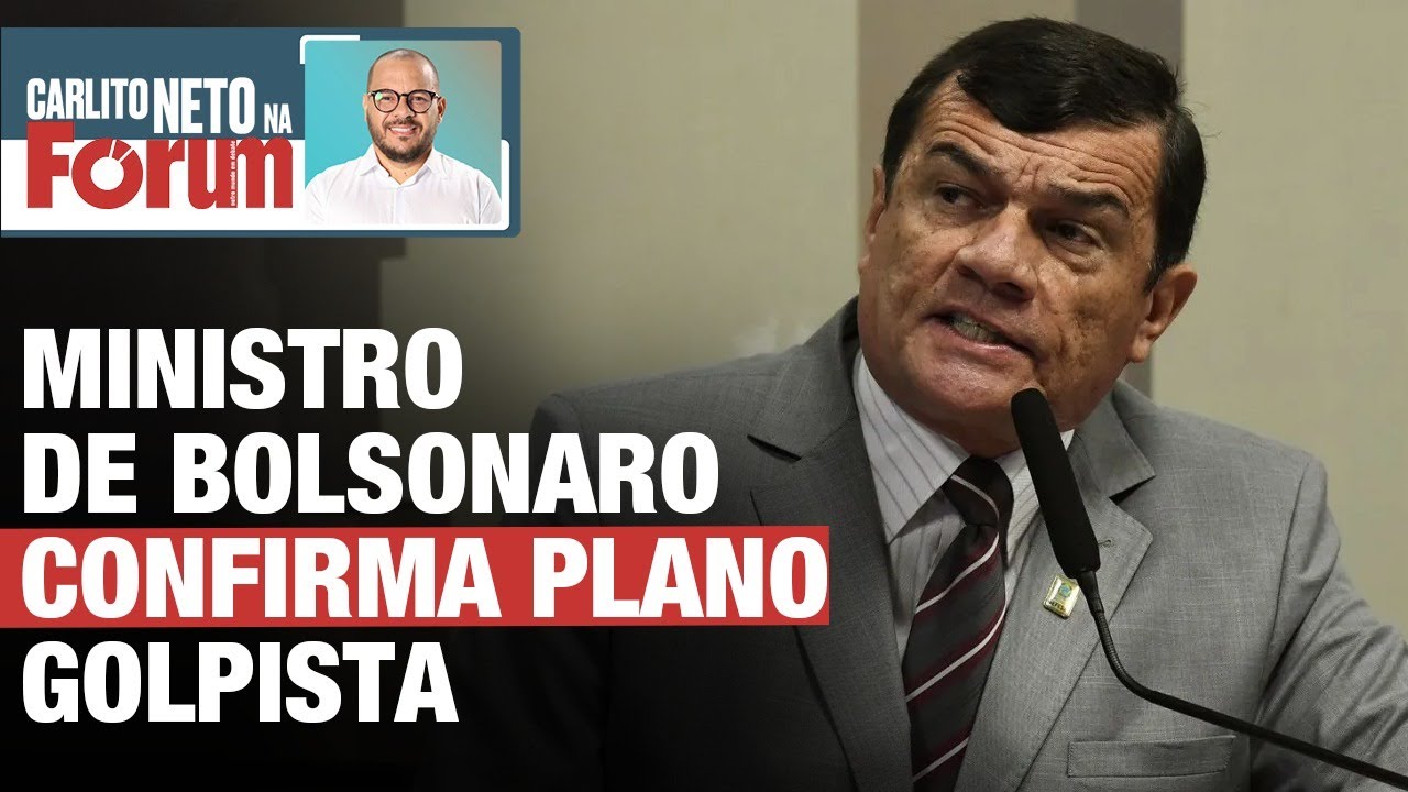MINISTRO DE BOLSONARO CONFIRMA PLANO GOLPISTA EM DEFESA APRESENTADA A JUSTIÇA