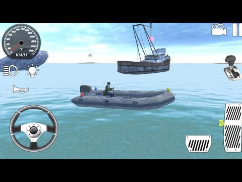 American Boat Coast Lifeguard Rescue 2020 #2 - Android  Gameplay