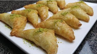 اسرع وأسهل وربات بالقشطة بعجينة البف باستري -The easiest puff pastry dessert with cream