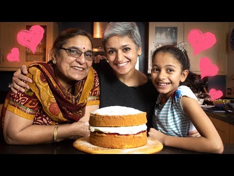 Best Sponge cake recipe | Delicious Victoria sponge for Mothers day by Food with Chetna
