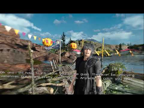 Final Fantasy 15 MONSTER OF THE DEEP ALL CUTSCENES