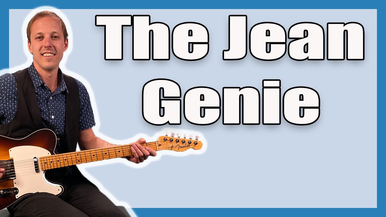 David Bowie The Jean Genie Guitar Lesson + Tutorial + TABS