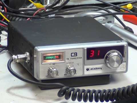 Academy CB501 UK (CB27/81) CB radio (mobile) - On The Air Test