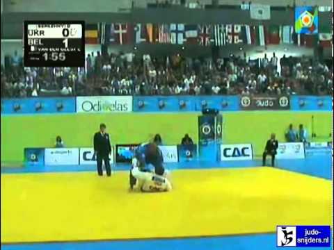 Judo 2012 World Cup Lisbon Men: Berezhnyi (UKR) -  van der Geest (BEL) [-100kg] bronze