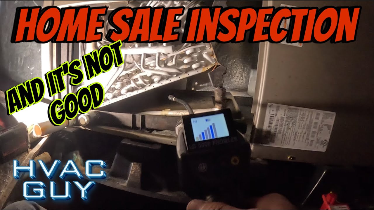 Home Sale Inspection and I Found Multiple Problems! #hvacguy #hvaclife