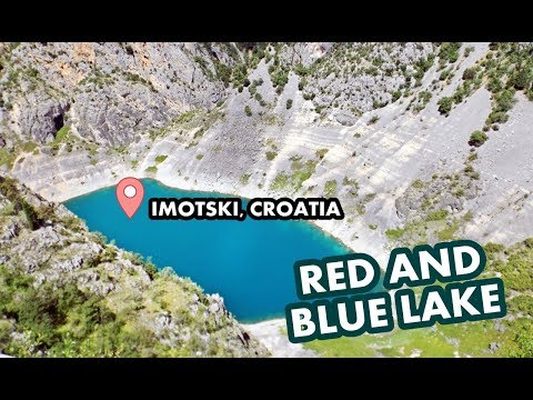 Town of two coloured lakes - Imotski, Croatia | CAMP BIOKOVO