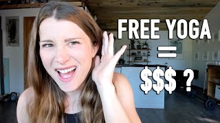 6 ways to make money with free online yoga classes
