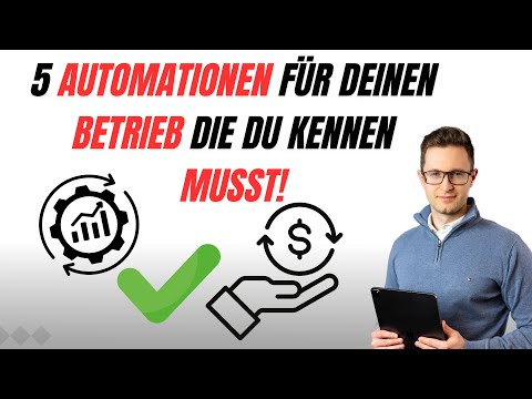 5 Automatisierungen zum Zeit sparen für Handwerks-, Bau- & Industrieunternehmen