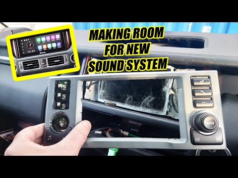 Stripping out the Logic 7 system from the Range Rover L322 ready for new bluetooth amp. Thumbnail