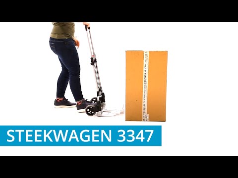 Einklappbare Sackkarre voll klappbar