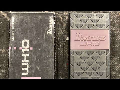 Ibanez WH10 Wah Version 1 Black Purple Rare + Original Box MIJ