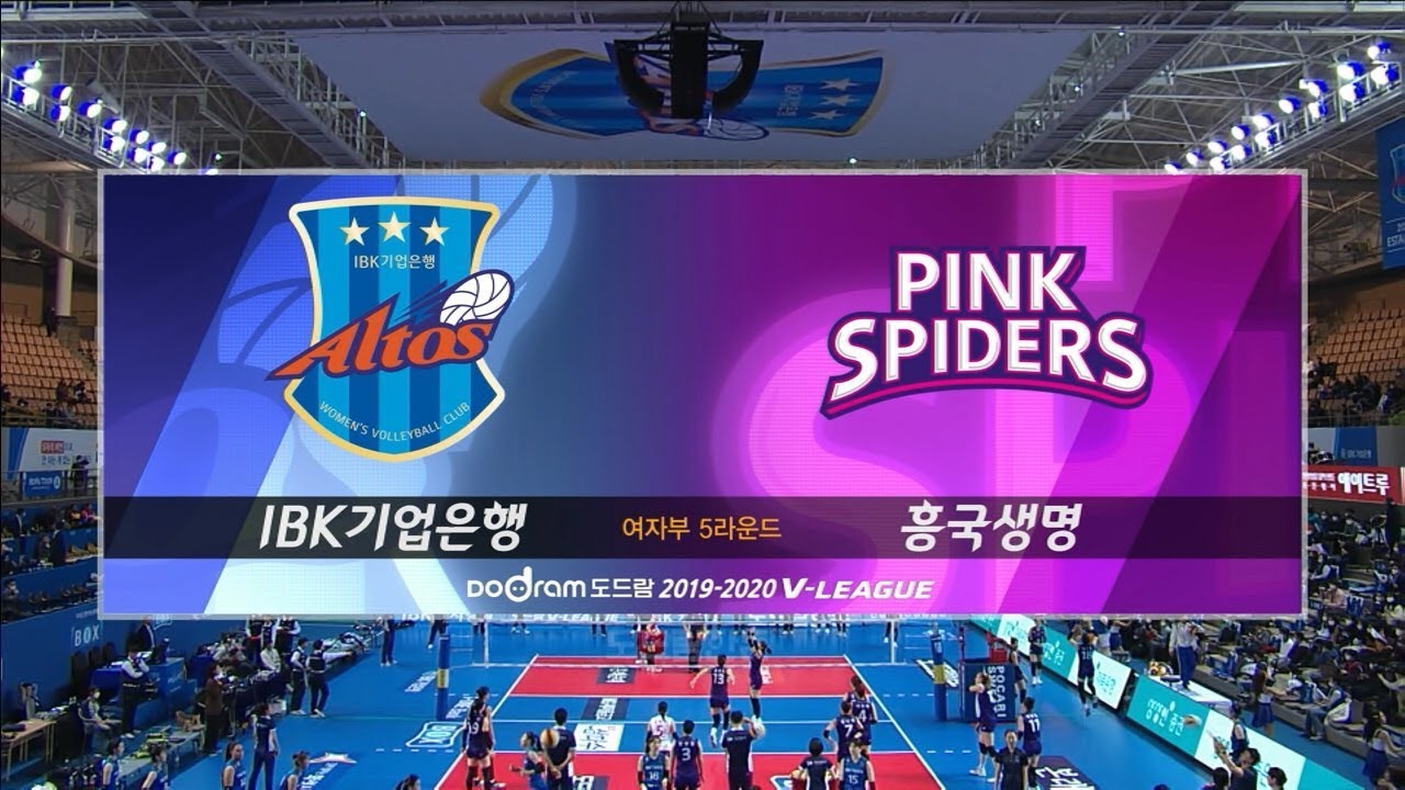 [V리그] IBK기업은행 : 흥국생명 경기 하이라이트 (02.08)