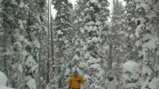 preview picture of video 'Snowshoeing - Running The Grand Mesa - Grand Jct, Colorado'