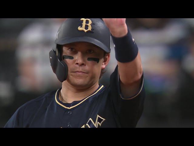 【5回表】これで本日3打点!! バファローズ・西野真弘 鮮やかなセンターへのタイムリーヒット!! 2025年7月11日 北海道日本ハムファイターズ 対 オリックス・バファローズ