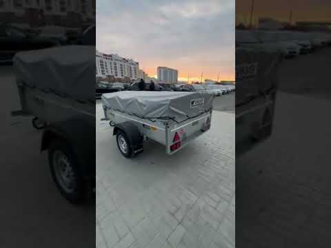 фото прицеп для автомобиля викинг 1322 борт 370мм с тентом с каркасом 300мм 0