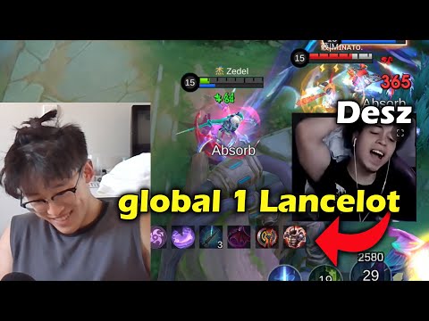 I tried Lancelot global 1 Desz build (against 3 global players) @deszml