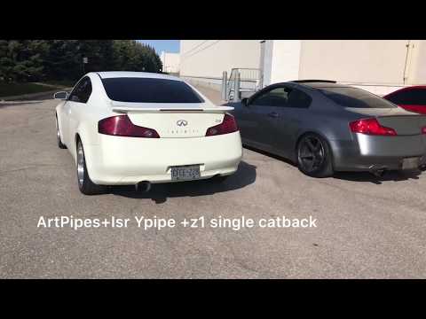 G35 MOTORDYNE VS Z1 VS TOMEI EXHAUST