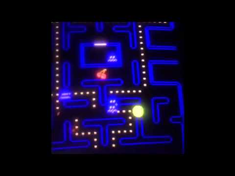 Pixels game on music video Pac-Man!