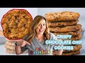 Crispy Chocolate Chip Cookies Recipe - BETTER Than Tate's!