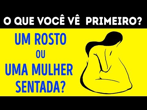 Teste de personalidade em ilusões de óptica